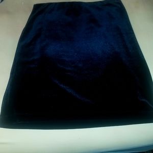 J Jill skirt stretch velvet and lined